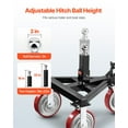 thumbnail image 4 of Adjustable Trailer Dolly 3500lbs Capacity - 18 and 22 Inch Height for Easy Towing, 4 of 10