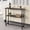 Oak Gray-H Shaped, variant on Manxile Narrow Console Table for Entryway, Farmhouse Sofa Side Table for Living Room, Foyer, Rustic Brown