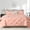 Pastel Pink, variant on Flymme Queen Comforter Set with Sheets, 7 Pieces Pink Bed in a Bag Queen Bed Sets Quilted Diamond Complete Bedding Sets for Man Women Bedroom Decor