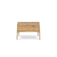 thumbnail image 5 of Linon Adirondack Acacia Wood Ottoman, Acorn Brown, 5 of 14