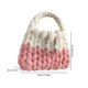 thumbnail image 3 of Bolsos Con Asa Superior Bolsas con asa superior para mujer Bolsa de diseño tejido Bolsa simple de lana islandesa (rosa) Ndcxsfigh Para Estrenar, 3 of 8