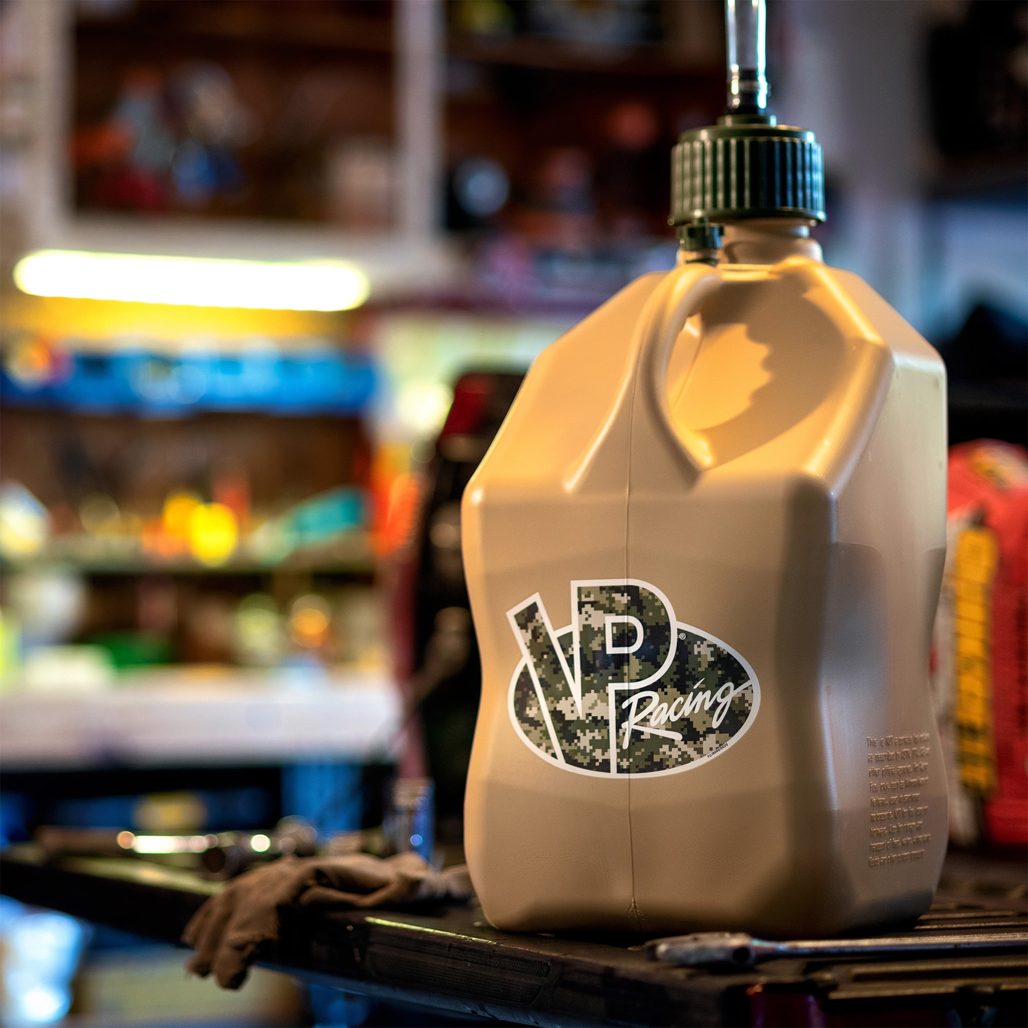 VP Racing 5.5 Gal Motorsport Racing Fuel Utility Container Jug, Tan