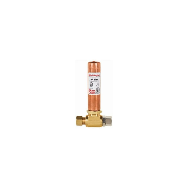 Protector de martillos de agua Sioux Chief MINI-RSTR 3/8" OD