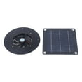 Solar Panel Fan Exhaust Air Ventilation Heat Dissipation Fan Tool for