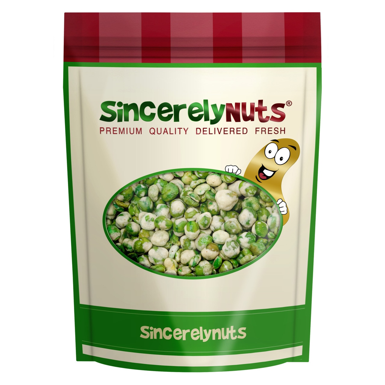 Sincerely Nuts Wasabi Peas, 3 LB Bag