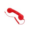 thumbnail image 2 of Sidaley Auricular de teléfono Auricular cómodo Receptor Cableado Vintage A prueba de radiación Receptores de teléfono universales Teléfonos móviles Videojuegos y accesorios Rojo, 2 of 6