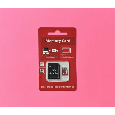 1 TB SD Memory Card with Adapter, Universal Compatible Micro TF Memory Card, Data Storage Device