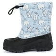thumbnail image 4 of Trespass Kids Snow Boot Remy - Boys Girls Water Resistant Boots, Children's Footwear with Insulated Lining, Snow Boots with Sherpa Fleece Collar, 4 of 6