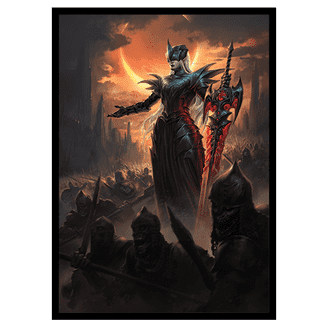 liliana and chandra card sleeves Chandra and Lilianna Relationship 60x Card Game Sleeves (MTG TCG)