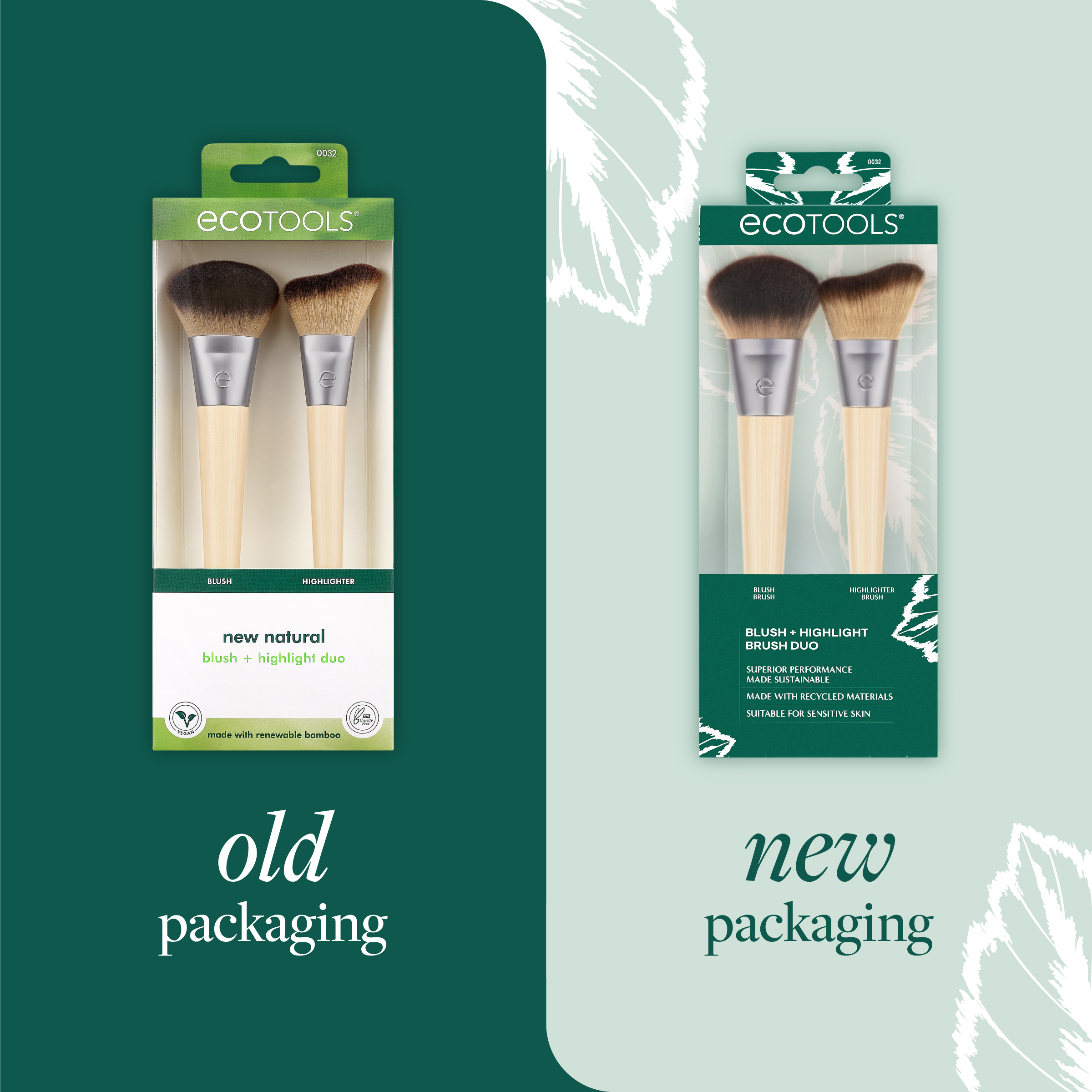 EcoTools Blush + Highlight Brush Duo photo 2