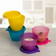 Tupperware Liquid Tight Container Bowled Over 400ml 4pc