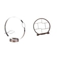 thumbnail image 1 of Portabotellas de vino,Soporte para botellas de vino,soporte para botellas de vino,estante de hierro,Expositor de artesanías,Expositor de madera para objetos de colección artísticos,Estante, 1 of 8