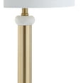 thumbnail image 4 of JONATHAN Y Gregory 27" Metal/Marble LED Table Lamp, Gold/White, JYL1087A, 4 of 8