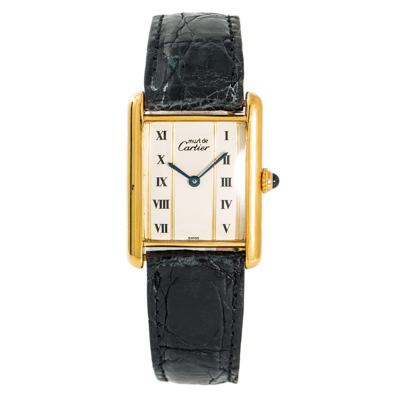 Cartier - Cartier Tank Vermeil UNKNOWN Gold 23mm Women Watch (Certified ...