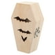thumbnail image 1 of Halloween Candy Treat Box Caja de ataúd de madera pequeña Caja de regalo de regalos, 1 of 5