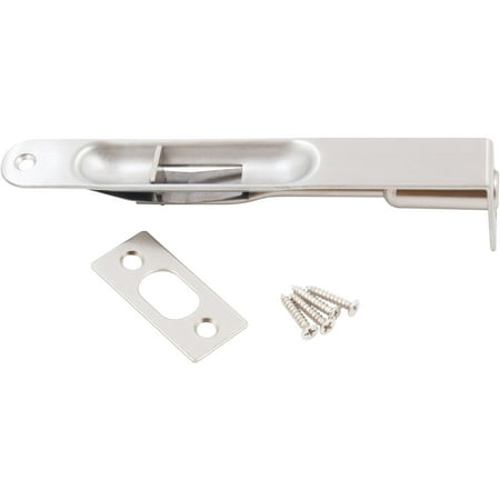 - Square Corner by Round Corner Flush Bolt