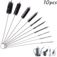 thumbnail image 1 of Cepillo de limpieza de cepillos de tubo de nailon, cepillo de limpieza de tubo para biberón de vidrio, teclado de tetera, cepillos de limpieza de manguera (negro) ZefeiWu 9024735284826, 1 of 1