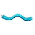 thumbnail image 1 of xinxixnxx Hamster Échelle d'Exercice Taille Appropriée Installation Facile Application Large Déformable et Durable Bleu 1Set, 1 of 6