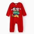 thumbnail image 3 of Disney Mickey Minnie Mouse Family Matching Sweatshirt Christmas Baby Girls Boys Coveralls, 3 of 6