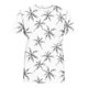 thumbnail image 4 of Camisetas de Manga Larga para Hombres Imprimir Fallow Cuello Redondo Camiseta, Moda Casual Manga Corta Mezcla de Algodón/Lino, 4 of 9