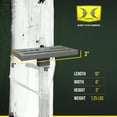 thumbnail image 3 of Open Box Hawk Helium Hammock SM Platform, Lightweight Hunting Tree Stand 10x6", 3 of 12