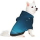 thumbnail image 2 of Fotbe Night Sky Moon Dolphin Sudadera con Estampado para Perros Pequeños – Suéter con Capucha para Mascotas, Tela Suave de Forro Polar con Bolsillo-Small, 2 of 7