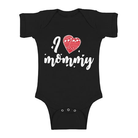 Awkward Styles Cute Red Heart One Piece Best Mom Ever Newborn Babies Clothes Love Bodysuit I Love Mommy Baby Girl Clothing I Love Mommy Baby Boy Clothes Kids Birthday Gifts I Love Mommy