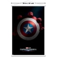 thumbnail image 3 of Marvel Captain America: Brave New World - Teaser One Sheet Wall Poster with Magnetic Frame, 22.375" x 34", 3 of 5