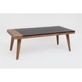 thumbnail image 4 of Steve Silver Caspian Slate and Natural Matte Wood Finish Cocktail Table, 4 of 13