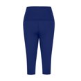 thumbnail image 6 of Vmvidoty Women Legging 3/4 Yoga Pants High Waisted Soft for Workout Gym Casual Sport Jegging Blue S, 6 of 7