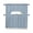 Blue, variant on Vintage Dark Gray Kitchen Curtains Set for Windows 3 Piece Cafe Curtains 24 Inch Length Swag Curtains Valances and Tier Set Farmhouse Retro Solid Color Linen Texture Drapes for Bedroom Bathroom