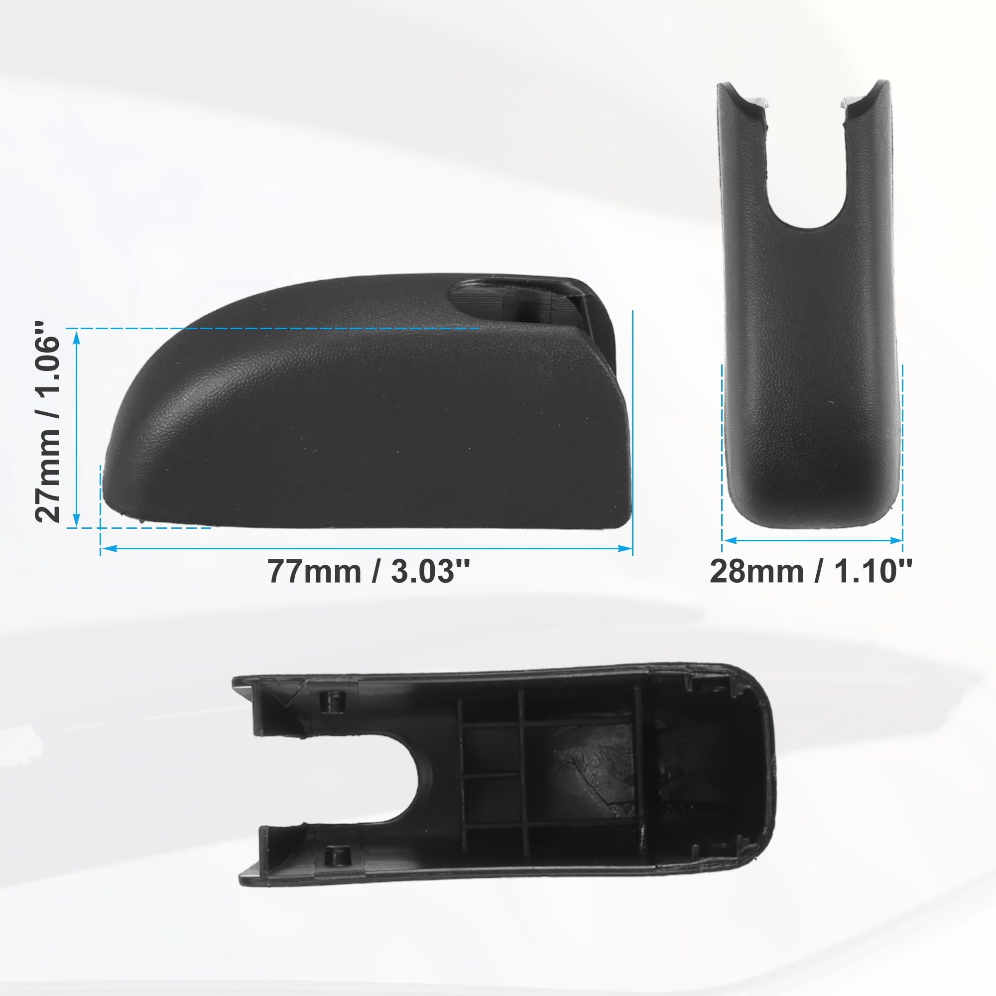 Unique Bargains Car Rear Windshield Wiper Arm Nut Cover Cap Fit for Toyota Highlander