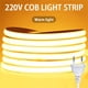 thumbnail image 3 of Cinta LED adhesiva de 220 V, tira LED COB de alto brillo para habitación, tira LED impermeable, cinta flexible para iluminación de jardín al aire libre, 3 of 5