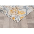 thumbnail image 3 of L'Baiet Lena Neutral Area Rug | Blue | 4' x 6' | Aesthetic Rugs Carpet for Living Room, Bedroom, Office, Dining Table, Hallway, Farmhouse | Abstract Bohemian Boho Accent Soft Floor Home Decor, 3 of 8