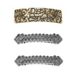thumbnail image 1 of Pinza de cabellero de Horquilla Tallada 3 Piezas Pasador de Primavera Francés, 1 of 9