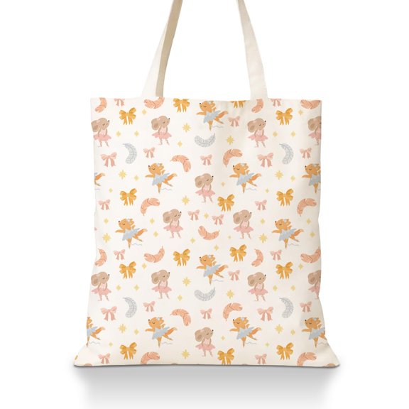 Sport Themed Tote Bag for Women, Reusable Fitness Canvas Shoulder Bag, Gift for Friends Family, Carryall for Work