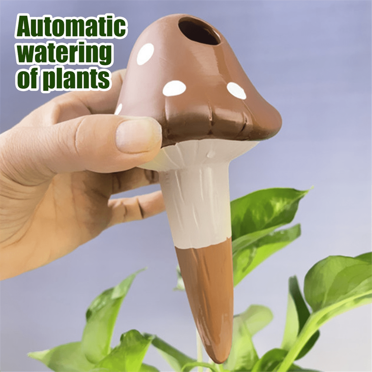 Drip Irrigation,Automatic Watering Cute Mushrooms,Automatic Drip Irrigation Device for Greenhouse Garden