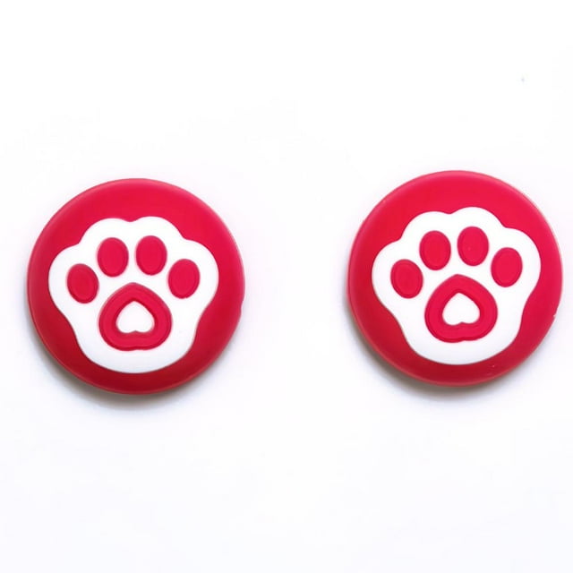 2pcs Thumb For Switch2 Cute PawGame Console Handle Joystick 2 Accessories For NS Case Protection Silicone