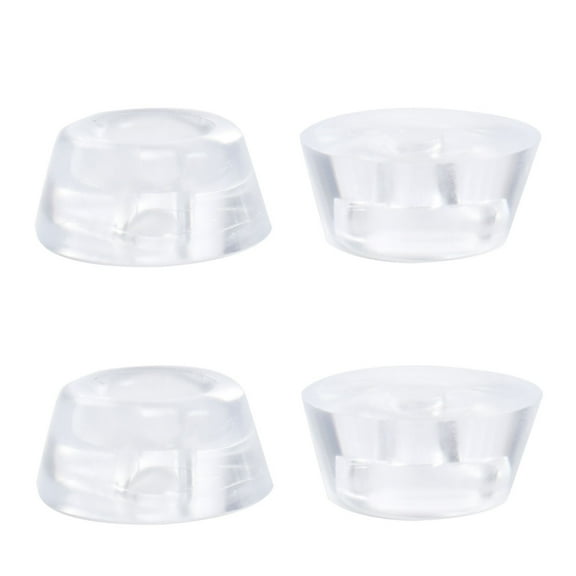 4pcs Rubber Feet Non Slip Leg Pad Anti-scratch Floor Protector D27x21xH12mm