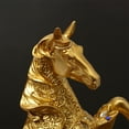 thumbnail image 4 of TTJ Horse Figurine Resin Hand Carved Desktop Decorative Ornament Realistic Horse Sculpture for Home Living Room Study Office Gift Horse Figurine Ornament, 4 of 8