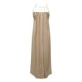 thumbnail image 5 of Women's Sexy Spaghetti Strap Backless Maxi Dress Summer Bodycon Party Formal Long Dress Vacation Dress V Neck Maxi Dress Sexy Maxi Dress Women Casual Summer Casual Dresses for Women Summer Midi Dress, 5 of 5