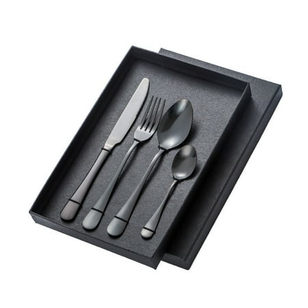 

Stainless Steel Cutlery Set - 4-Piece Essentials