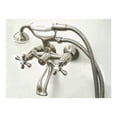 thumbnail image 4 of Elements Of Design ES2662X Double Handle 3-1/2" To 8-1/2" Center Wall Mounted Clawfoot Tub, 4 of 4