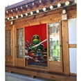 thumbnail image 2 of Character Ninjago Door Curtain Drape Split Doorway Curtain Room Window Hallway Closet Privacy Partition Curtain Kitchen Door Decoration 34x56in, 2 of 7