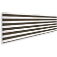 thumbnail image 2 of Paradise Brown White  35" In X 294'Ft Deluxe Outdoor Privacy Screen Net Mesh For Deck, Balcony Or Swimming Pool Privacy Screen Fence Apartments Railing Cover Windscreen Backyard, 2 of 2