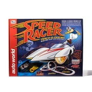 Auto World 17' Speed Racer Mach 5 Mania Slot Race Set HO Scale SRS361