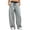 Gray, variant on Women’s Wide Leg Sweatpants Fashion Drawstring Color Patchwork Elastic Waist Casual Loose Daily Sweat Pants Pink S