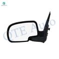 thumbnail image 3 of Left Driver Side Manual Foldaway View Mirror Chrome/Flat Black Textured For 2000-2006 Chevrolet Suburban 1500, 3 of 7