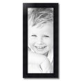 thumbnail image 2 of ArtToFrames 11" x 27" Satin Black Reverse Step Picture Frame, 11x27 inch Black Wood Poster Frame (WOM-1419), 2 of 8