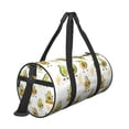 thumbnail image 3 of Fotbe Lovely Avocado Pattern Foldable Sports Gym Bag with Wet Dry Pocket, Ultralight Travel Bag, Large Capacity Duffel Bag, Splash Proof Carry on Bag, Overnight Bag, Weekender Bag, 3 of 8